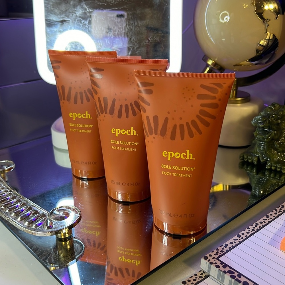 (3 TUBES) Epoch Sole Solution Foot Treatment